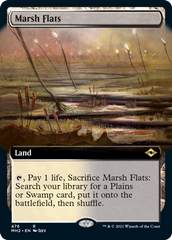 Marsh Flats (Extended Art) [Modern Horizons 2] | Boutique FDB TCG