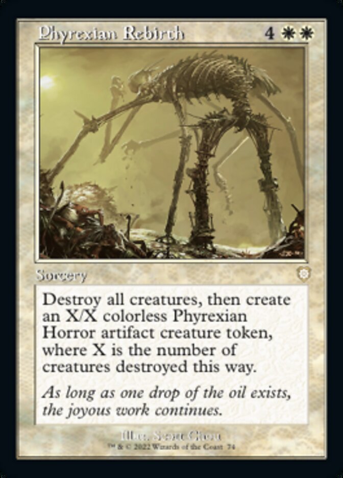Phyrexian Rebirth (Retro) [The Brothers' War Commander] | Boutique FDB TCG