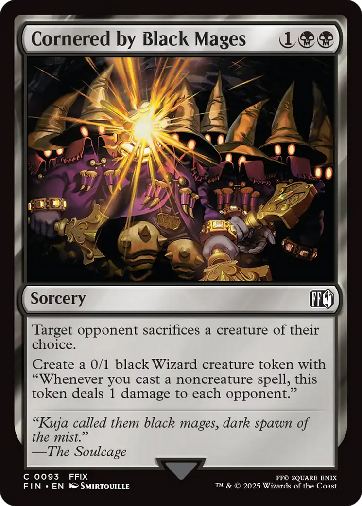 Cornered by Black Mages [FINAL FANTASY] | Boutique FDB TCG