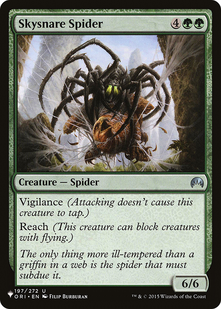 Skysnare Spider [The List Reprints] | Boutique FDB TCG