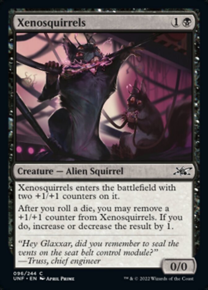 Xenosquirrels [Unfinity] | Boutique FDB TCG