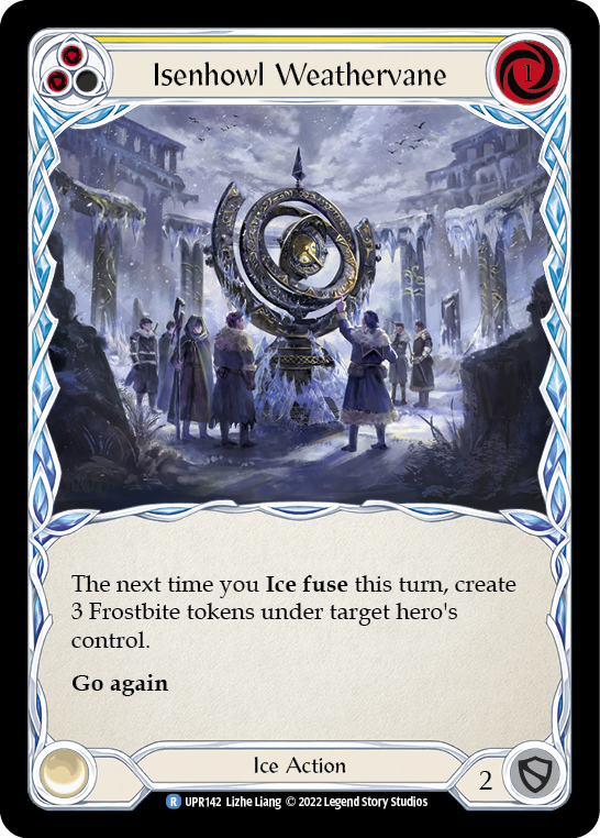 Isenhowl Weathervane (Yellow) [UPR142] (Uprising) | Boutique FDB TCG