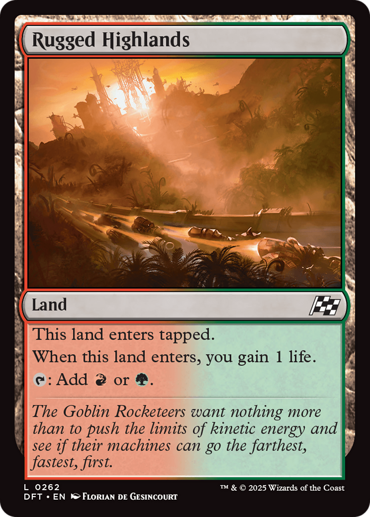 Rugged Highlands [Aetherdrift] | Boutique FDB TCG
