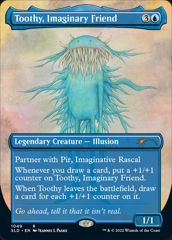 Toothy, Imaginary Friend (Borderless) [Secret Lair Drop Series] | Boutique FDB TCG