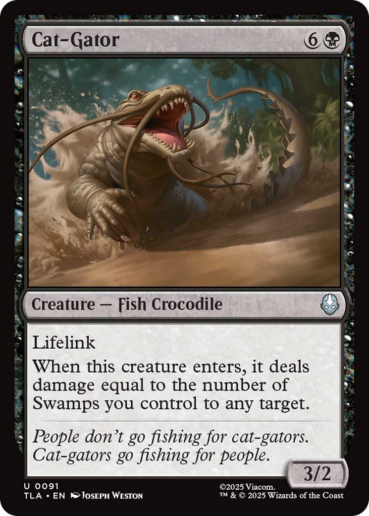 Cat-Gator [Avatar: The Last Airbender] | Boutique FDB TCG
