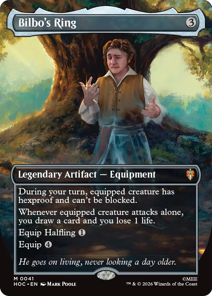 Bilbo's Ring (Borderless) [The Hobbit: Eternal-Legal] | Boutique FDB TCG