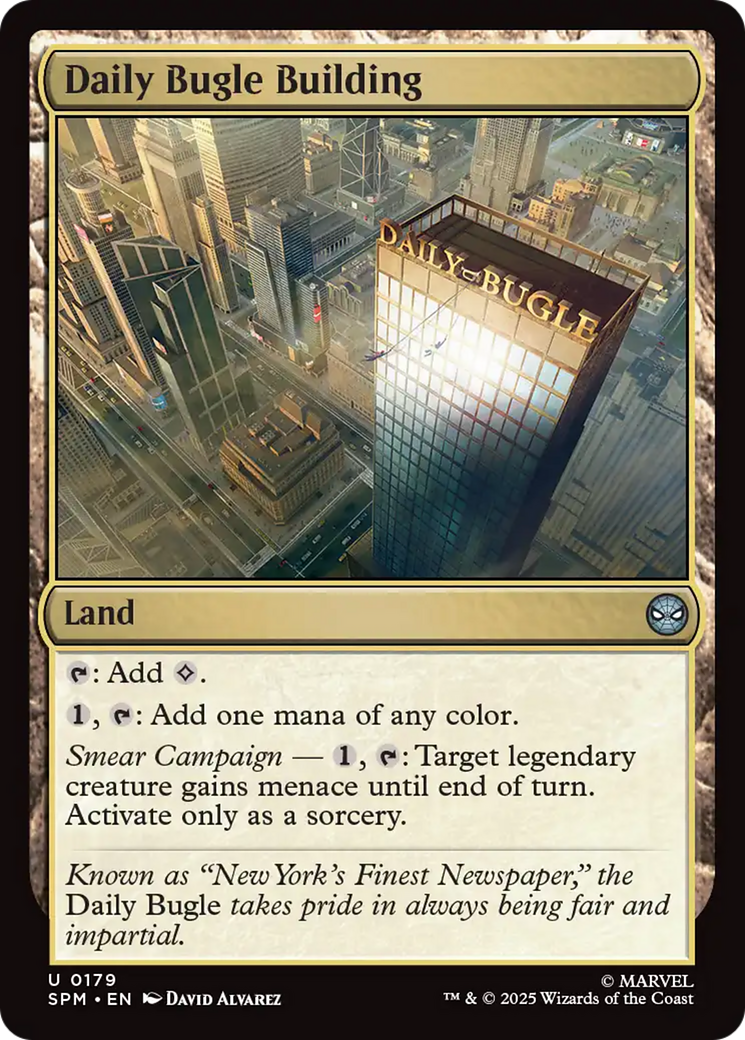 Daily Bugle Building [Marvel's Spider-Man] | Boutique FDB TCG