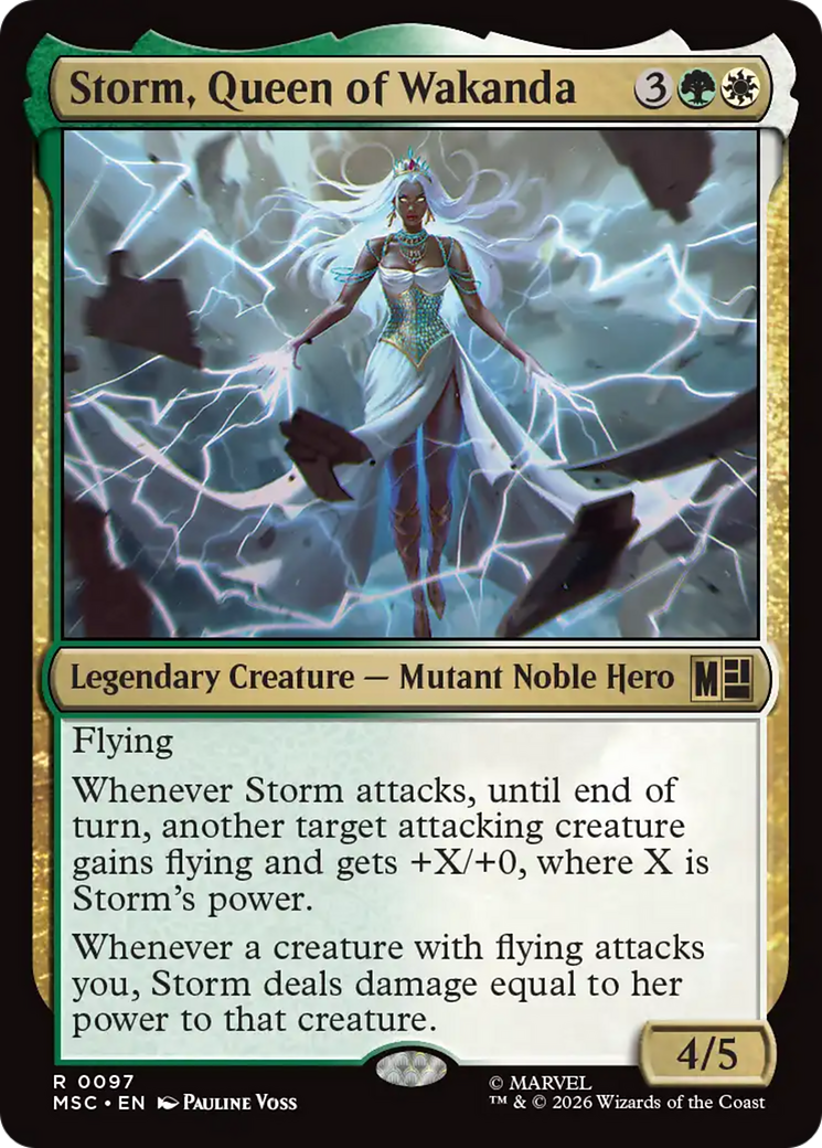 Storm, Queen of Wakanda (Surge Foil) [Marvel Super Heroes Commander] | Boutique FDB TCG
