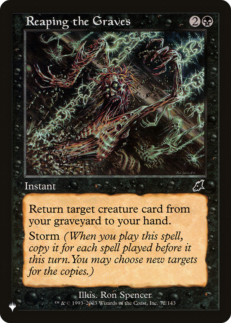 Reaping the Graves [The List Reprints] | Boutique FDB TCG