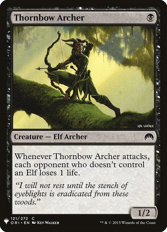 Thornbow Archer [Mystery Booster] | Boutique FDB TCG