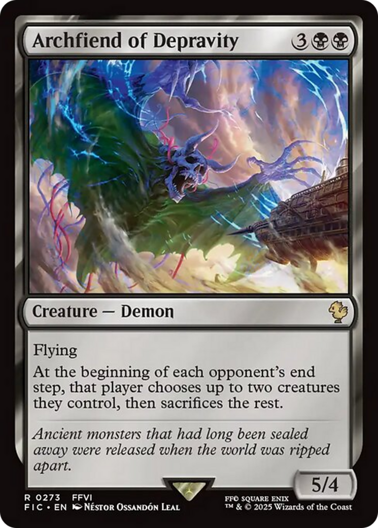 Archfiend of Depravity [FINAL FANTASY Commander] | Boutique FDB TCG