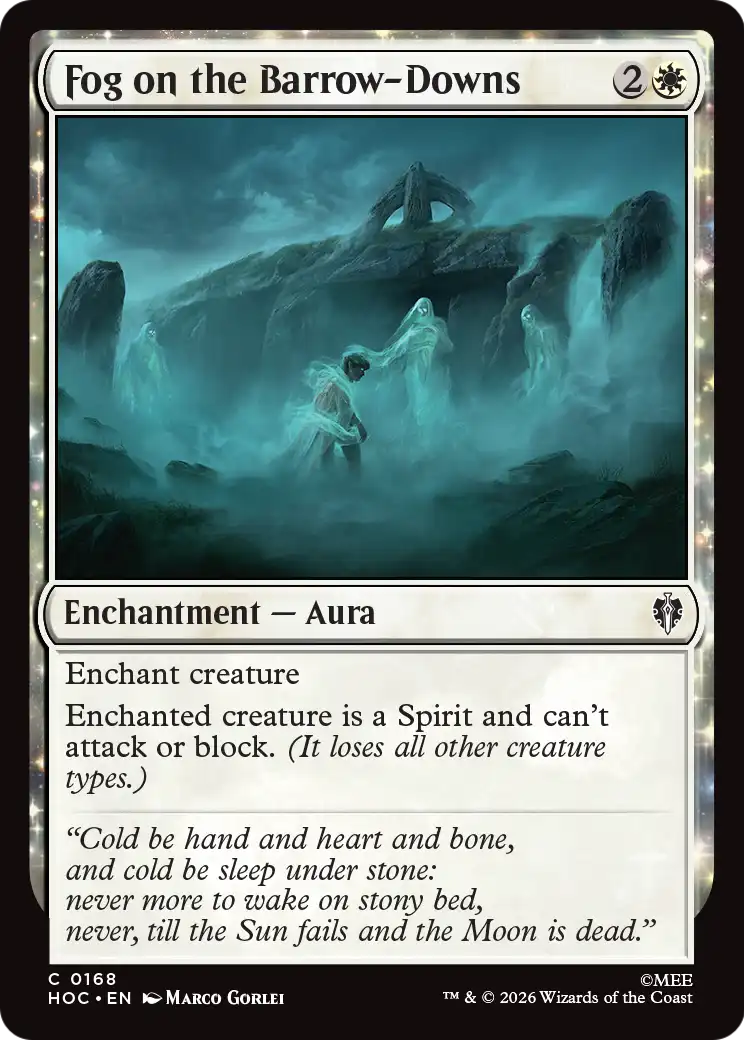 Fog on the Barrow-Downs [The Hobbit: Eternal-Legal] | Boutique FDB TCG