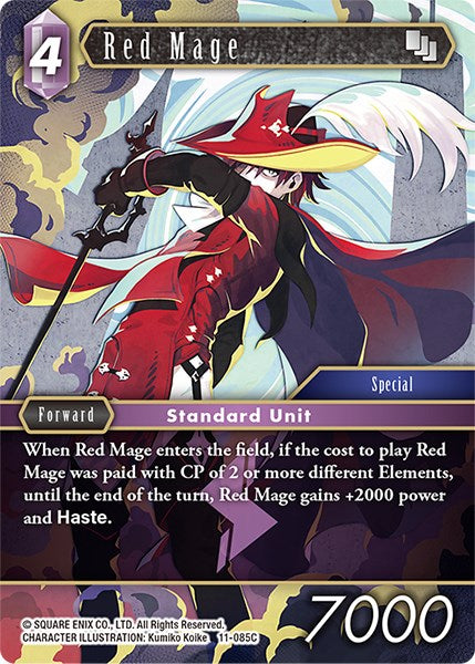 Red Mage [Opus XI] | Boutique FDB TCG