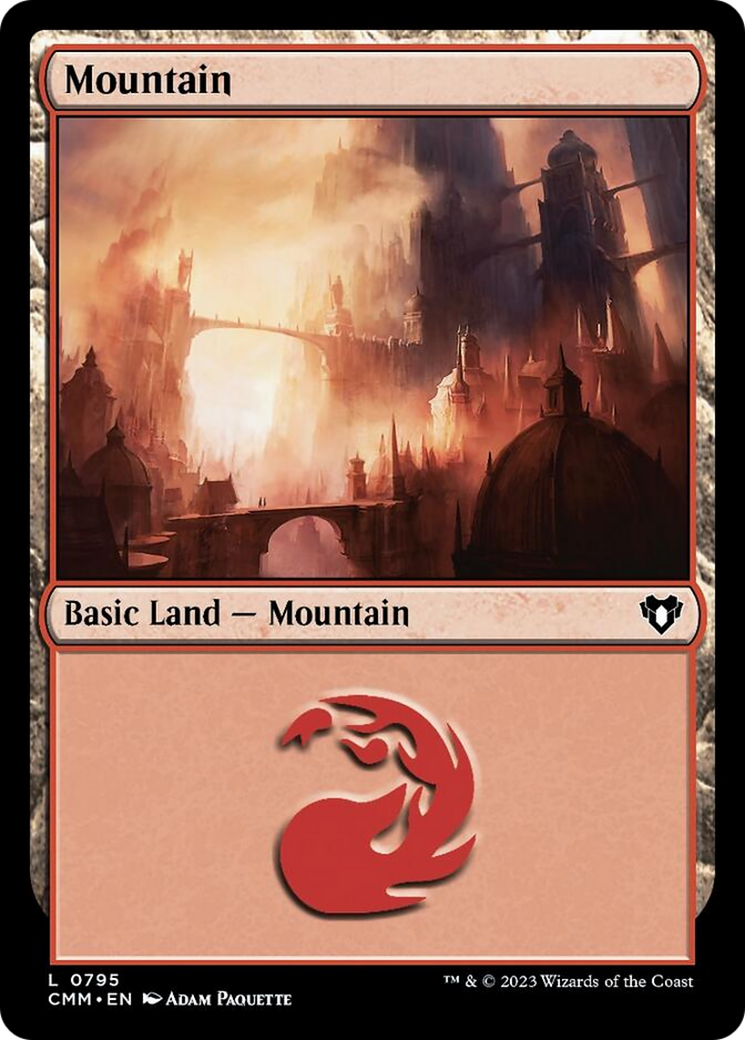 Mountain (795) [Commander Masters] | Boutique FDB TCG