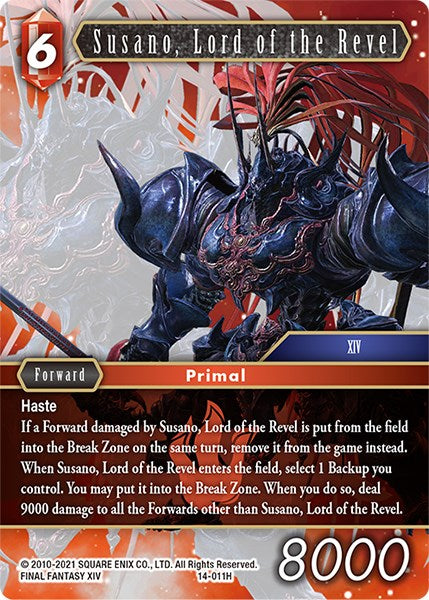 Susano, Lord of the Revel [Opus XIV: Crystal Abyss] | Boutique FDB TCG