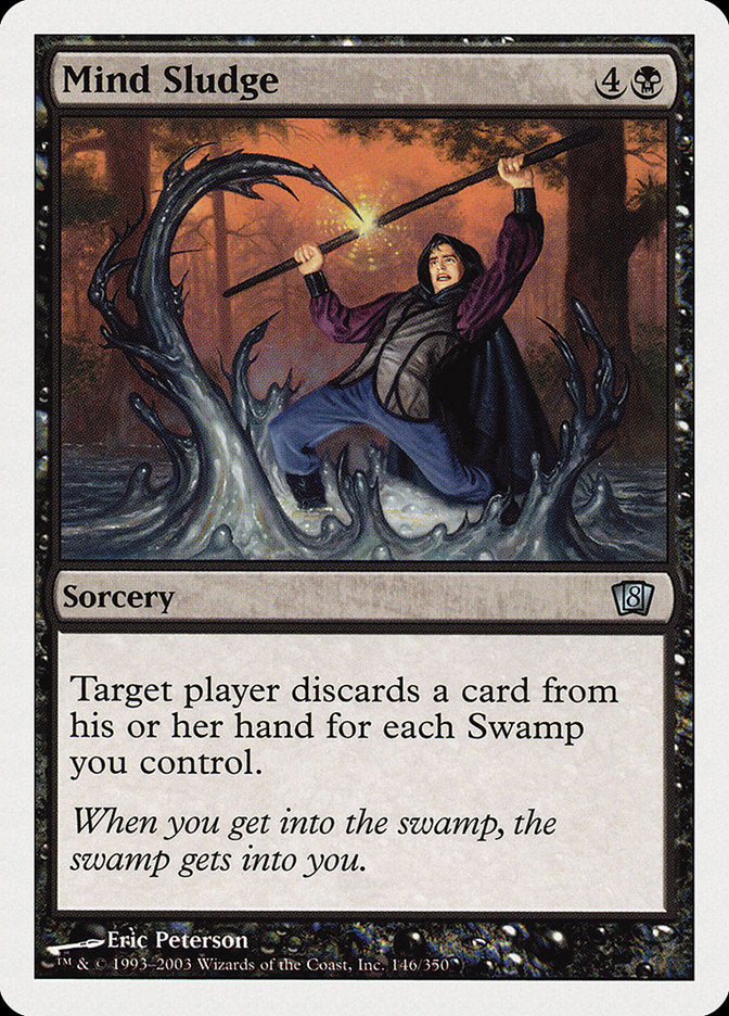 Mind Sludge (8th Edition) (Oversized) [Oversize Cards] | Boutique FDB TCG