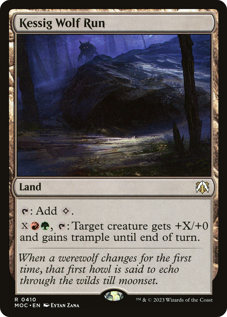 Kessig Wolf Run [March of the Machine Commander] | Boutique FDB TCG