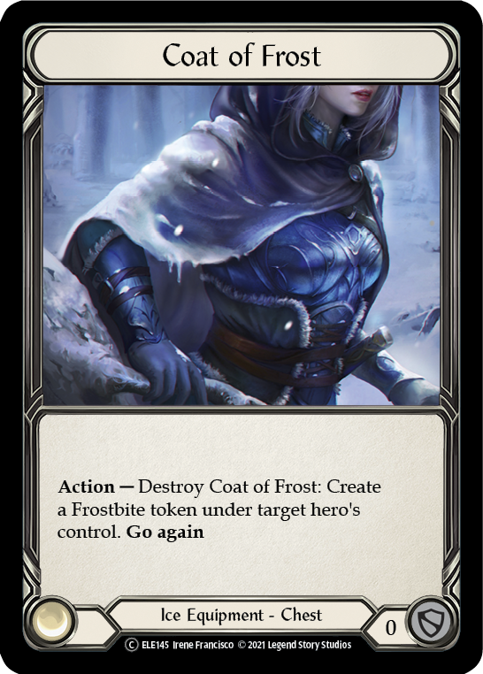 Coat of Frost [U-ELE145] (Tales of Aria Unlimited)  Unlimited Normal | Boutique FDB TCG