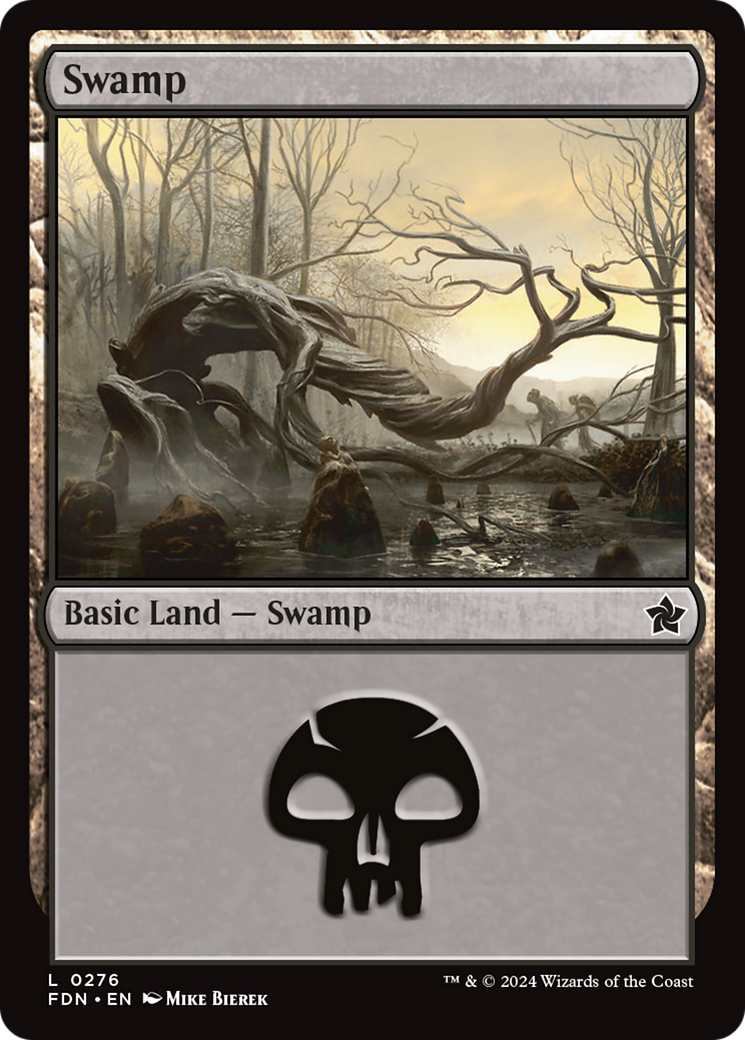 Swamp (0276) [Foundations] | Boutique FDB TCG