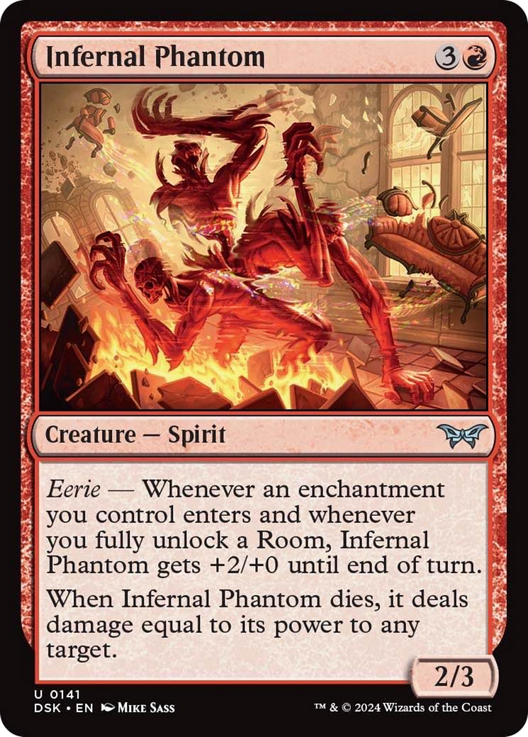 Infernal Phantom [Duskmourn: House of Horror] | Boutique FDB TCG