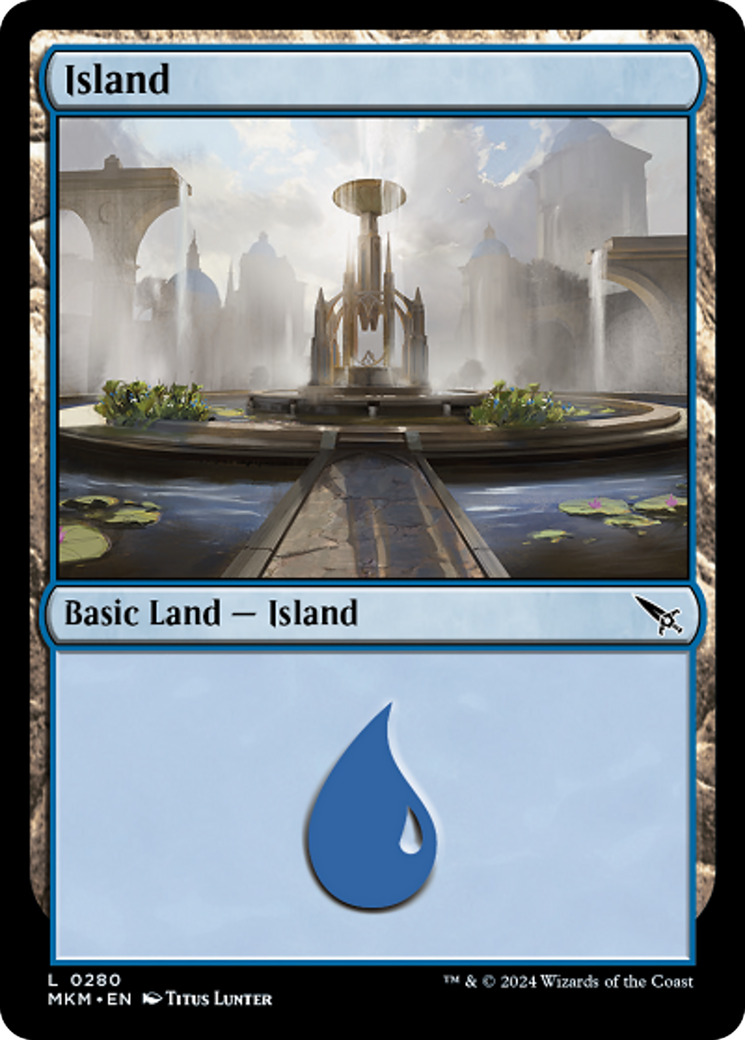 Island (0280) [Murders at Karlov Manor] | Boutique FDB TCG