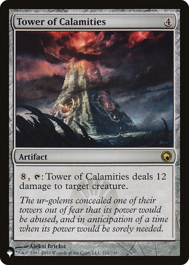 Tower of Calamities [The List] | Boutique FDB TCG