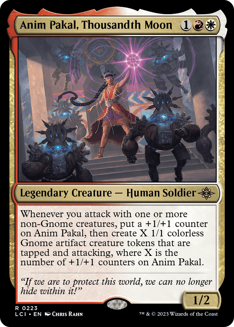 Anim Pakal, Thousandth Moon [The Lost Caverns of Ixalan] | Boutique FDB TCG