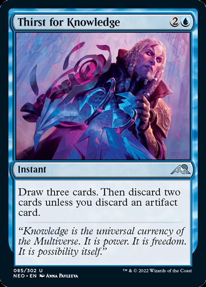 Thirst for Knowledge [Kamigawa: Neon Dynasty] | Boutique FDB TCG