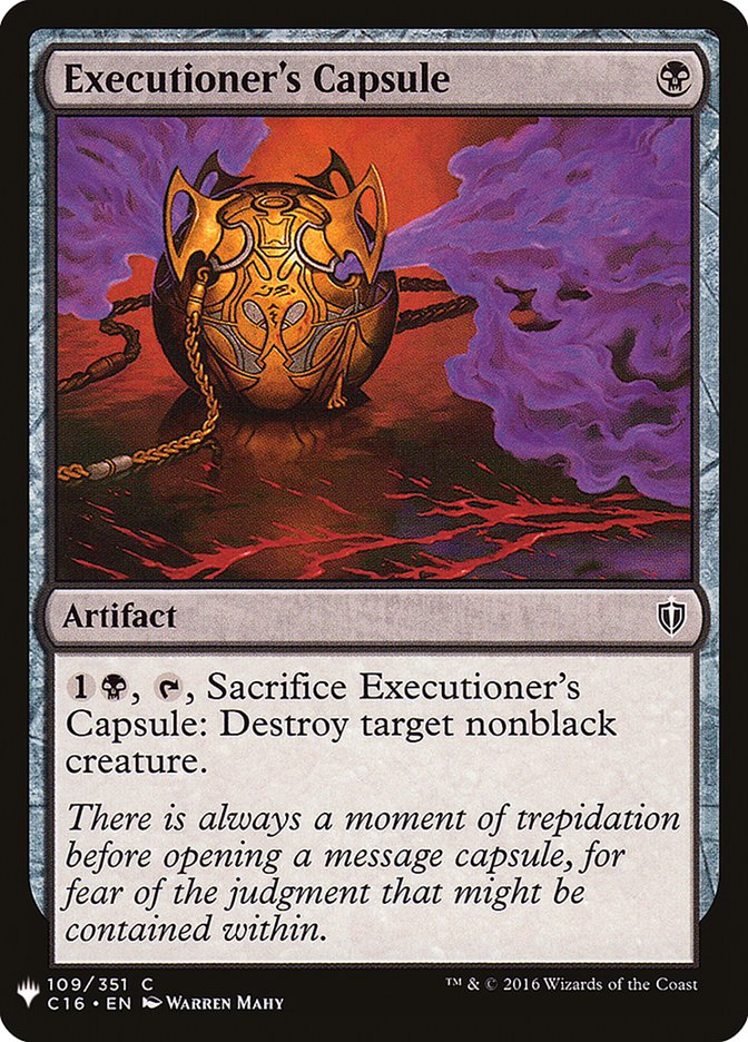 Executioner's Capsule [Mystery Booster] | Boutique FDB TCG