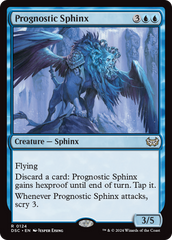 Prognostic Sphinx [Duskmourn: House of Horror Commander] | Boutique FDB TCG