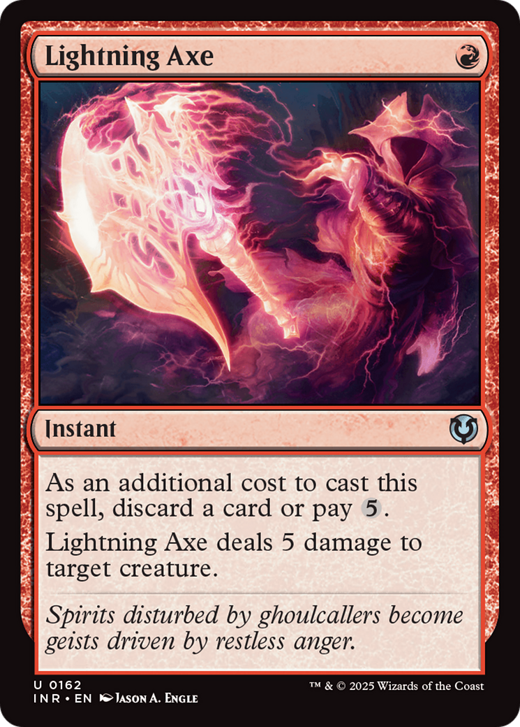 Lightning Axe [Innistrad Remastered] | Boutique FDB TCG