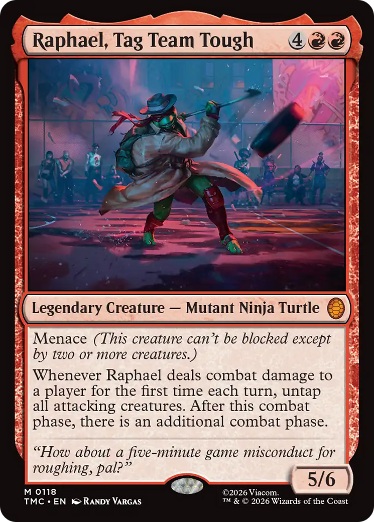 Raphael, Tag Team Tough [Teenage Mutant Ninja Turtles Commander] | Boutique FDB TCG