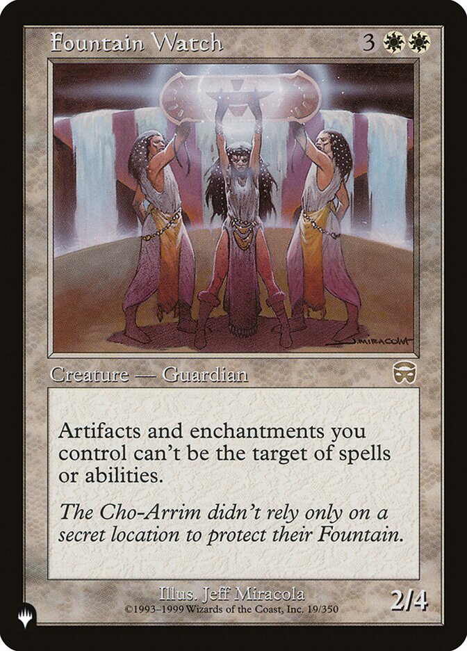 Fountain Watch [The List] | Boutique FDB TCG