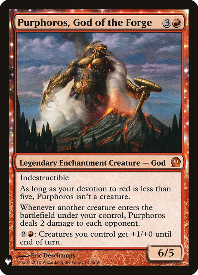 Purphoros, God of the Forge [Mystery Booster] | Boutique FDB TCG