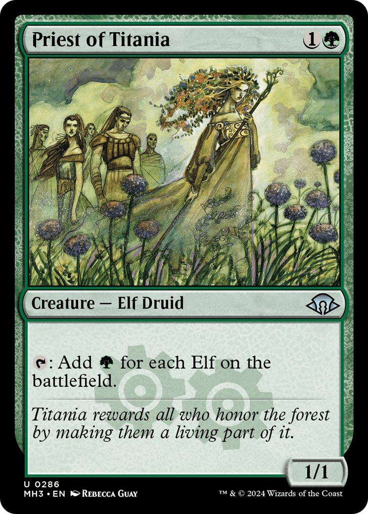 Priest of Titania [Modern Horizons 3] | Boutique FDB TCG