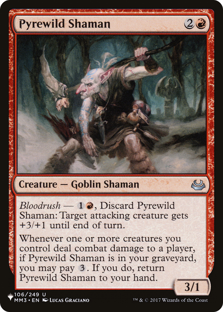 Pyrewild Shaman [The List Reprints] | Boutique FDB TCG