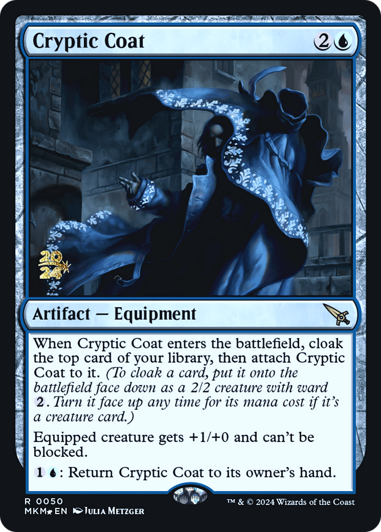 Cryptic Coat [Murders at Karlov Manor Prerelease Promos] | Boutique FDB TCG