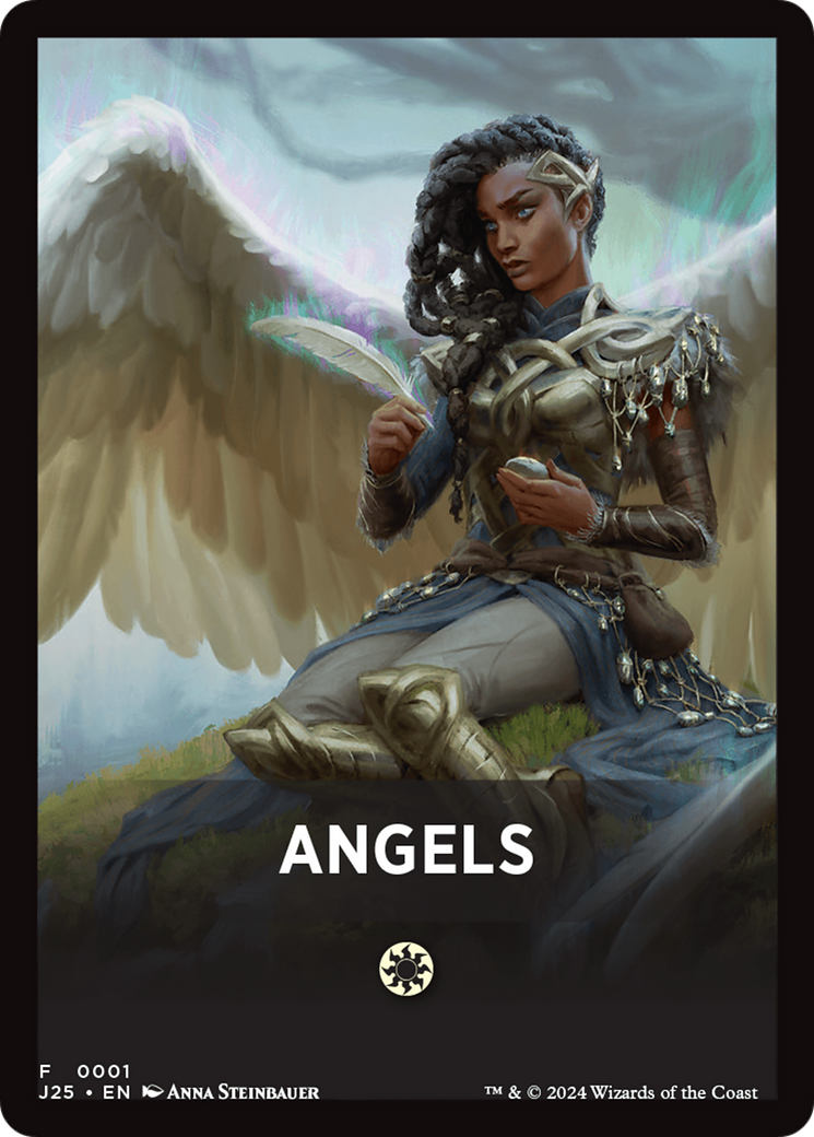 Angels Theme Card [Foundations Jumpstart Front Cards] | Boutique FDB TCG