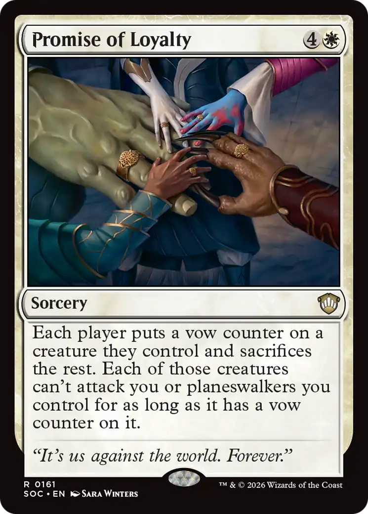 Promise of Loyalty [Secrets of Strixhaven Commander] | Boutique FDB TCG