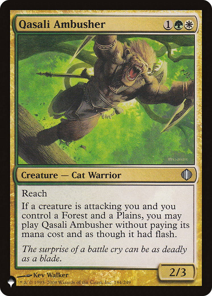 Qasali Ambusher [The List Reprints] | Boutique FDB TCG