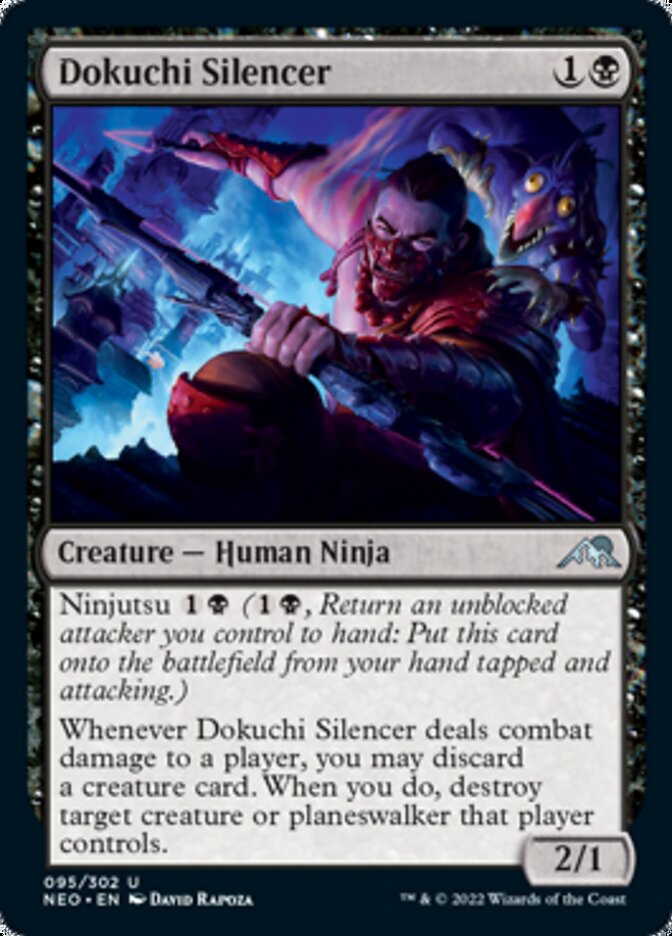 Dokuchi Silencer [Kamigawa: Neon Dynasty] | Boutique FDB TCG