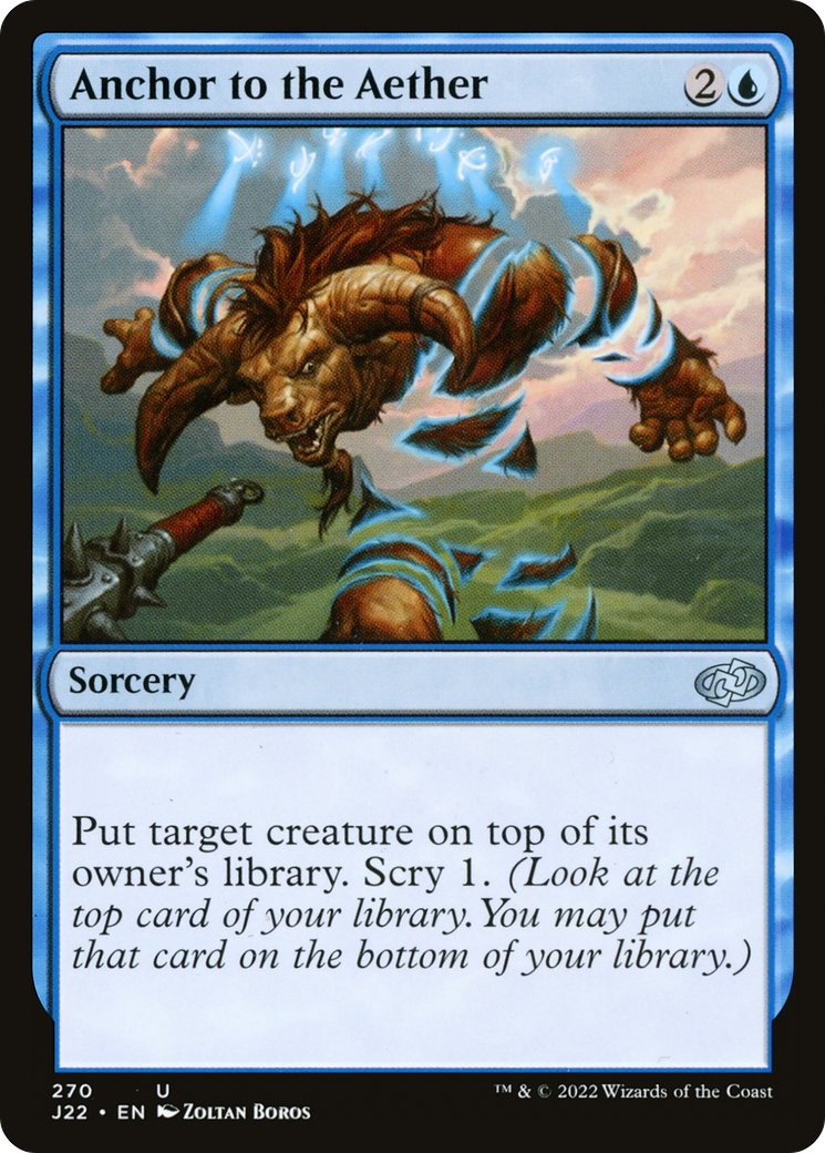Anchor to the Aether [Jumpstart 2022] | Boutique FDB TCG