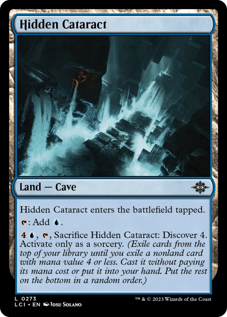 Hidden Cataract [The Lost Caverns of Ixalan] | Boutique FDB TCG