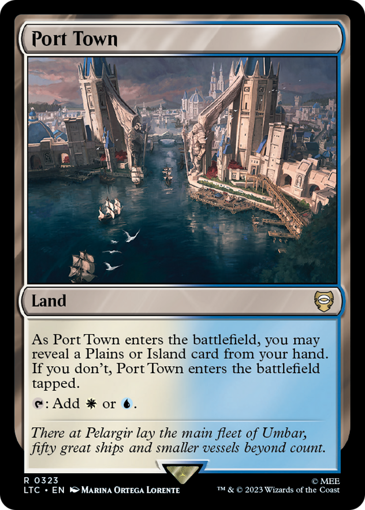 Port Town [The Lord of the Rings: Tales of Middle-Earth Commander] | Boutique FDB TCG