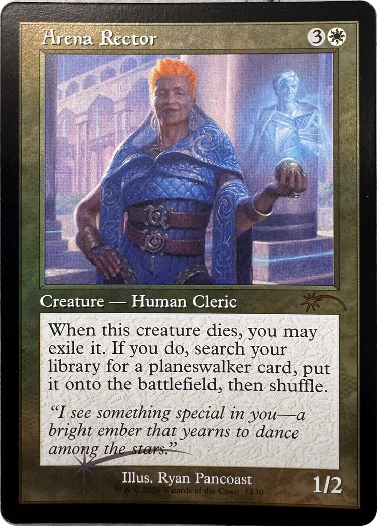 Arena Rector (Retro Frame) (7130) [Secret Lair Drop] | Boutique FDB TCG