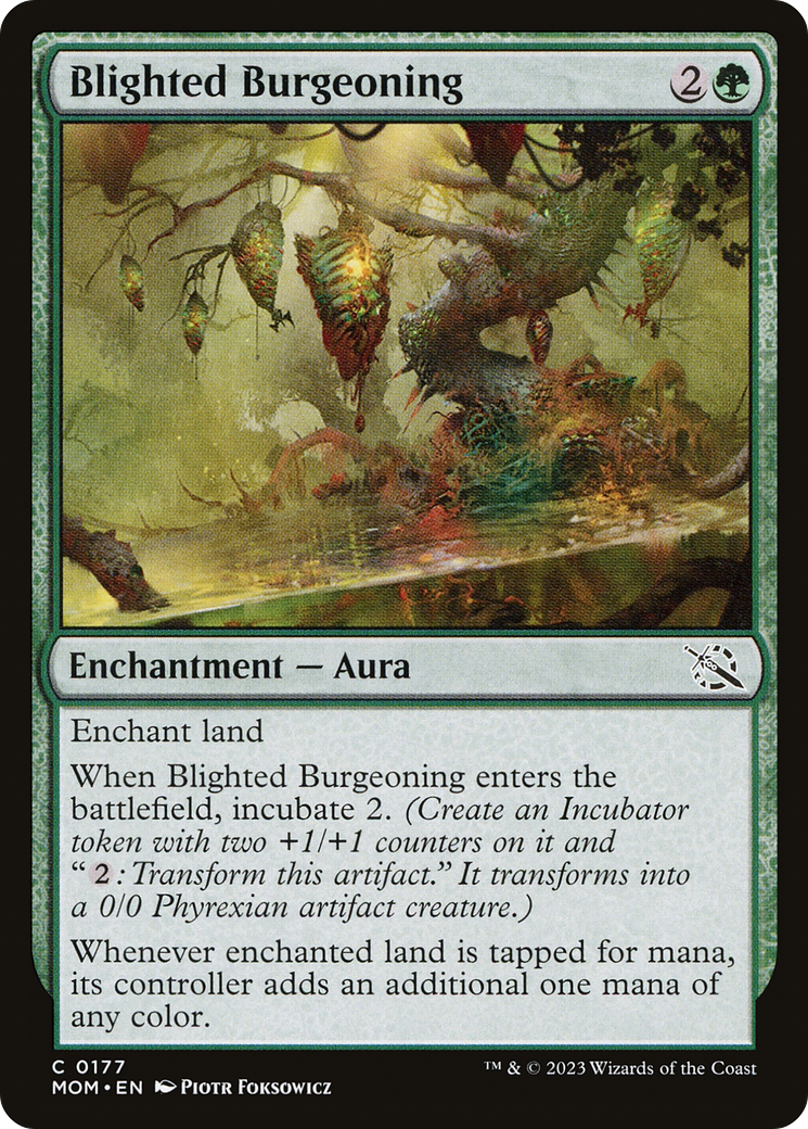 Blighted Burgeoning [March of the Machine] | Boutique FDB TCG