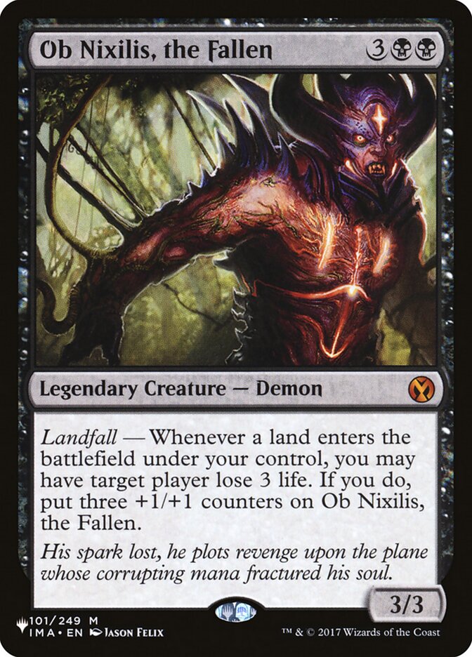 Ob Nixilis, the Fallen [The List] | Boutique FDB TCG