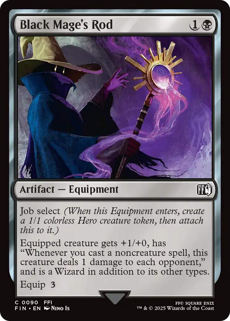 Black Mage's Rod [FINAL FANTASY] | Boutique FDB TCG
