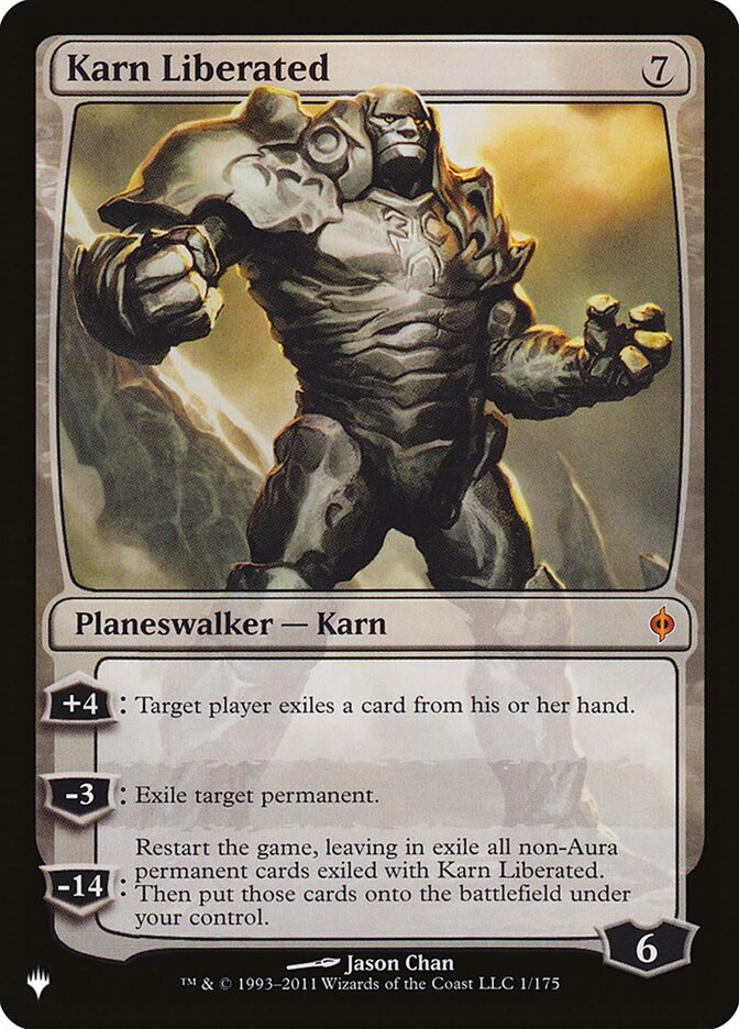 Karn Liberated [The List] | Boutique FDB TCG