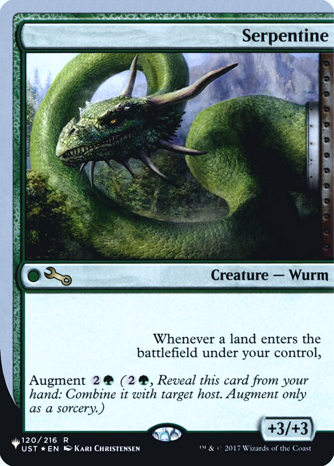 Serpentine (Unfinity Foil Edition) [The List] | Boutique FDB TCG